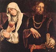 Sts Catherine of Siena and Sigismund, Lorenzo Lotto